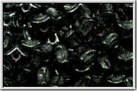 Orion-Beads, 3x5mm, black, op., 50 Stk.