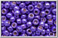 R-08-0581PF, TOHO Rocailles, 08/0, purple, galv., met., perm.-finish, 10g