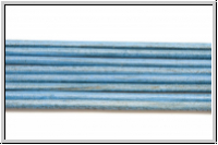Lederband, 1,3mm, rund, light blue, Ziege, Lnge 1 m