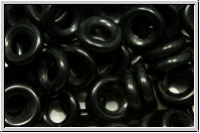 Glasring, 9x1,3mm, black, op., 10 Stk.