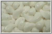 ZoliDuo-Beads, 5x8mm, right, white, op., 25 Stk.