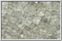 RUL-00030-00000, Rulla Beads, 3x5mm, crystal, trans., 100 Stk. (ca. 11 g)