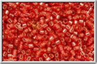 DB2159, MIYUKI Delica, 11/0, cranberry, lt., trans., silver-ld., duracoat, 5g