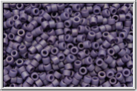 DB2293, MIYUKI Delica, 11/0, purple, op., glazed, matte, 5g