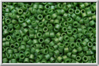 DB2312, MIYUKI Delica, 11/0, shamrock, op., glazed, matte, AB, 5g