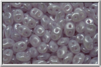 SD-21310-14400, SuperDuo Beads, violet, opal, luster, 10g