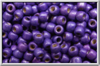 R-11-0581fPF, TOHO Rocailles, 11/0, violet, galv., met., perm.-finish, matte, 10g