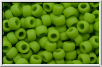 R-08-0044f, TOHO Rocailles, 08/0, lime green, op., matte, 10g