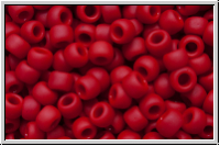 R-08-0045f, TOHO Rocailles, 08/0, red, pepper, op., matte, 10g