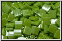 TL-0439, MIYUKI Tila Beads, green, lime, op., luster, 60 Stk.