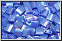 TL-0483, MIYUKI Tila Beads, periwinkle, op., AB, 60 Stk.