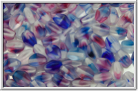 PB-00030-00000-84110, Pinch Beads, 5x3mm, happy blue/pink, trans., matte, 65 Stk.