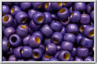 R-08-0581fPF, TOHO Rocailles, 08/0, purple, galv., met., perm.-finish, matte, 10g