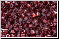 TCS-15-0332, TOHO Cubes, 1,5mm, raspberry, trans., gold luster, 5g
