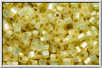 TCS-15-2125, TOHO Cubes, 1,5mm, yellow, lt., opal, silver-ld., 10g