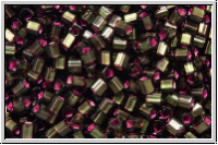 TCS-15-2204, TOHO Cubes, 1,5mm, olvine, trans., pink-ld., matte, 5g