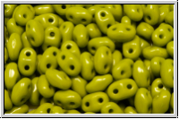 MiniDuo Beads, MATUBO, 2,5x4mm, olivine, op., 5g