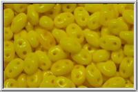 MiniDuo Beads, MATUBO, 2,5x4mm, yellow, op., 5g