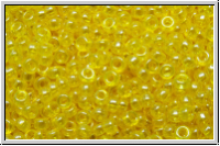 RR-15-0163, MIYUKI Rocailles, 15/0, yellow, trans., luster, 5g