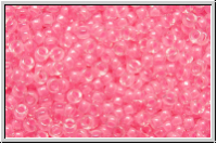 RR-15-4299, MIYUKI Rocailles, 15/0, crystal, trans., luminous cotton candy-ld., 5g