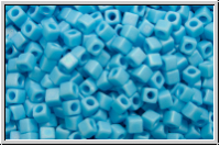 SBS-18-0413fr, MIYUKI Squares, 1,8mm, aqua, op., matte, AB, 5g