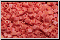 SBS-18-0407fr, MIYUKI Squares, 1,8mm, red, op., matte, AB, 5g