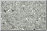 Gekko-Beads, 3x5mm, crystal, trans., 50 Stk.