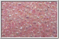 R-11-1844, TOHO Rocailles, 11/0, blossom pink, trans., AB, 10g