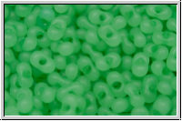 Farfalle Perlen, 4x2mm, peridot, trans., matte, 10 g