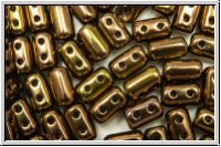 RUL-23980-14415, Rulla Beads, 3x5mm, bronze, metallic, 100 Stk. (ca. 11,5 g)