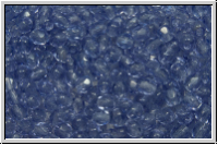 Bhm. Glasschliffperle, feuerpol., 3mm, tanzanite, trans., 50 Stk.