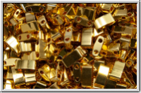 HTL-0191, MIYUKI Half Tila Beads, gold, 24kt plated, met., 1g (Kleinere Menge!)