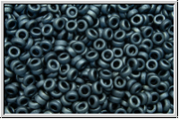 MSP-2001, MIYUKI Spacers, 2,2x1mm, hematite, met., matte, 5g