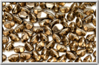 PB-23980-90125, Pinch Beads, 5x3mm, bronze, metallic, 65 Stk.