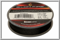 S-LON Fire Beading Thread, Fdelgarn, 06 LB, black, 50 yd