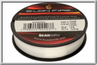 S-LON Fire Beading Thread, Fdelgarn, 08 LB, crystal, 50 yd