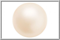PRECIOSA Round Pearls MAXIMA, 4mm, creamrose - pearl effect, 25 Stk.