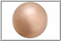 PRECIOSA Round Pearls MAXIMA, 4mm, bronze - pearl effect, 25 Stk.