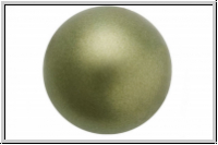 PRECIOSA Round Pearls MAXIMA, 4mm, green, dk., - pearl effect, 25 Stk.