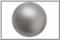 PRECIOSA Round Pearls MAXIMA, 4mm, grey, dk. - pearl effect, 25 Stk.