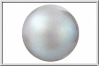 PRECIOSA Round Pearls MAXIMA, 4mm, grey - pearlescent, 25 Stk.