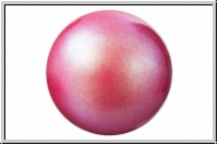 PRECIOSA Round Pearls MAXIMA, 4mm, red - pearlescent, 25 Stk.