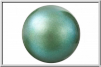 PRECIOSA Round Pearls MAXIMA, 4mm, green - pearlescent, 25 Stk.
