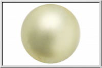 PRECIOSA Round Pearls MAXIMA, 6mm, green, lt. - pearl effect, 10 Stk.