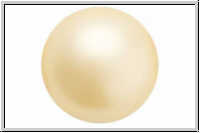 PRECIOSA Round Pearls MAXIMA, 8mm, vanilla - pearl effect, 5 Stk.