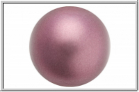 PRECIOSA Round Pearls MAXIMA, 8mm, burgundy, lt. - pearl effect, 5 Stk.