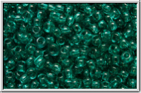 PR-11-60210, PRECIOSA Rocailles, 11/0, teal, lt., trans., 20g