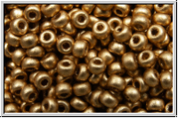 RR-11-4588, MIYUKI Rocailles, 11/0, gold, met., satin, 10g