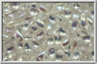 RZ-00030-95600, RIZO Perlen, crystal, trans., AB, 10 g