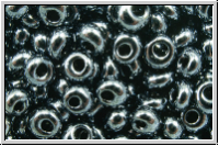TM-03-0081, TOHO Magatamas, 3mm, hematite, met., 10g